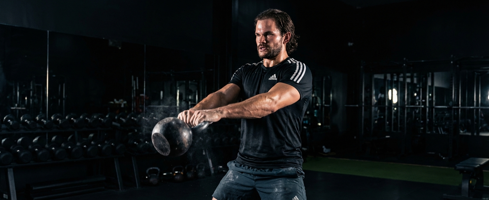Coach Roger working with a client